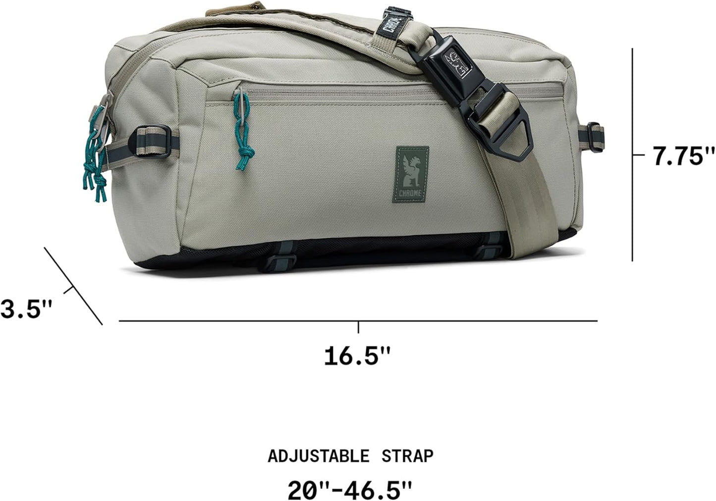Messenger Bag, Einheitsgröße Salbei