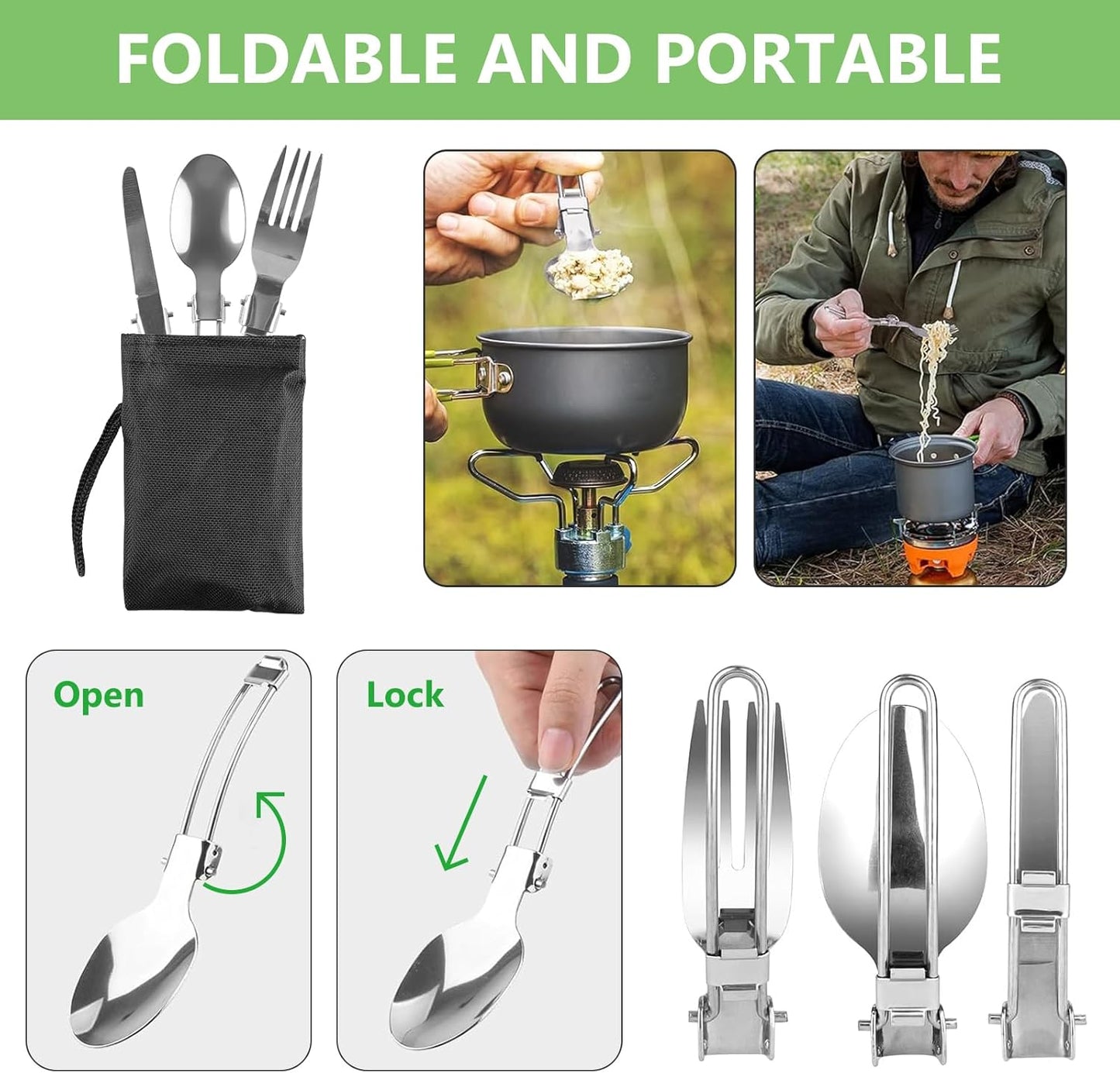 Camping Kochgeschirr-Set