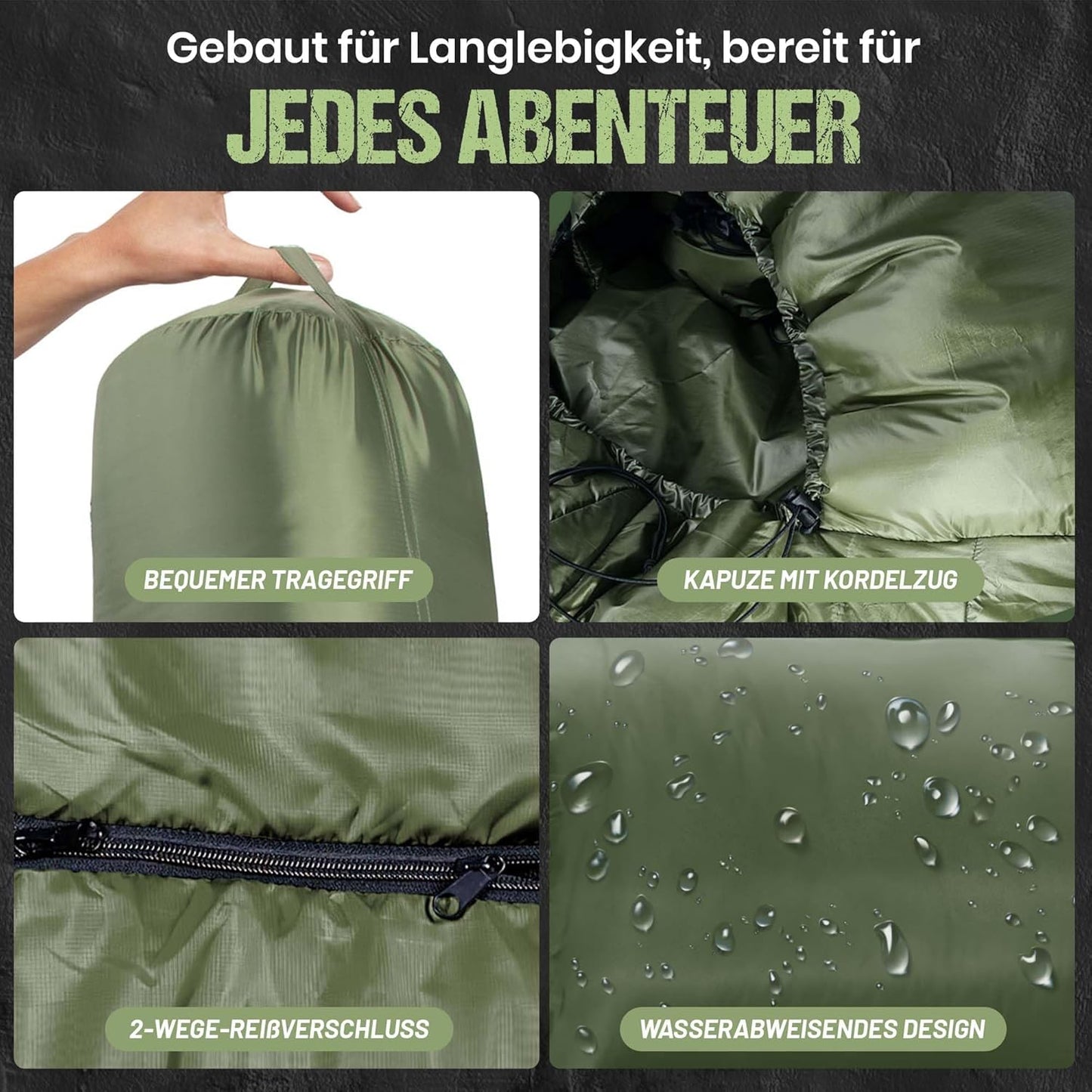 Mumien-Schlafsack Thermo