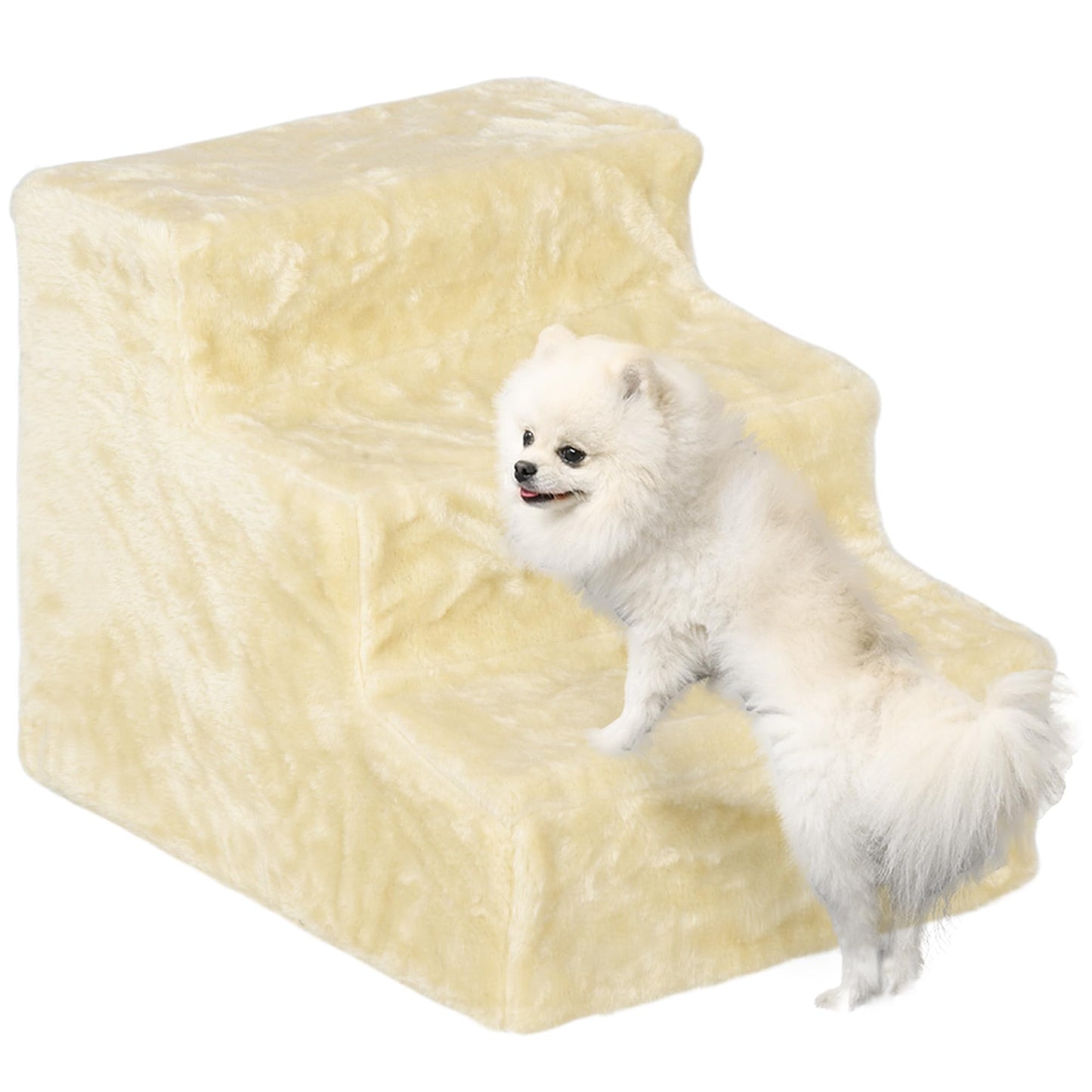 Haustiertreppe, Beige 46L x 35B x 35H cm
