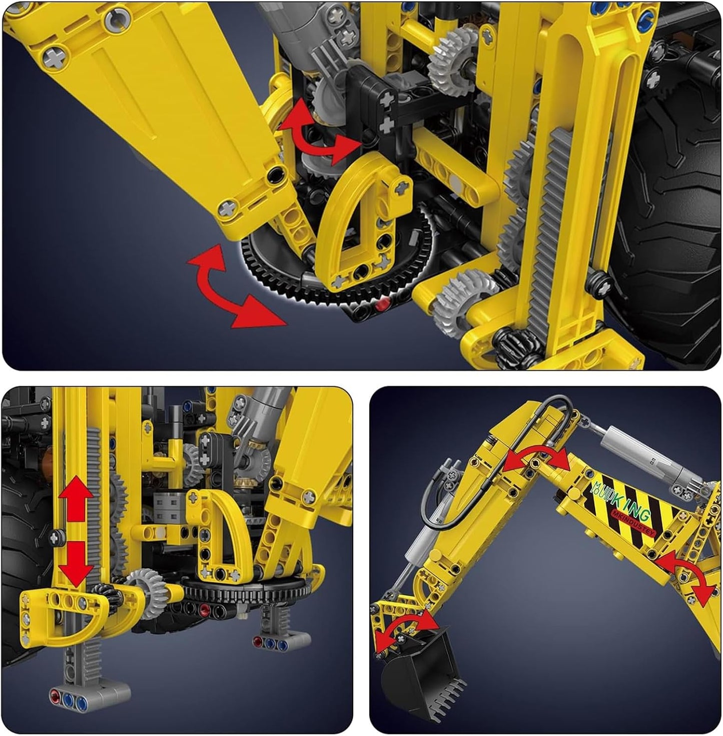 Baggerlader Bausatz RC, Baggerlader