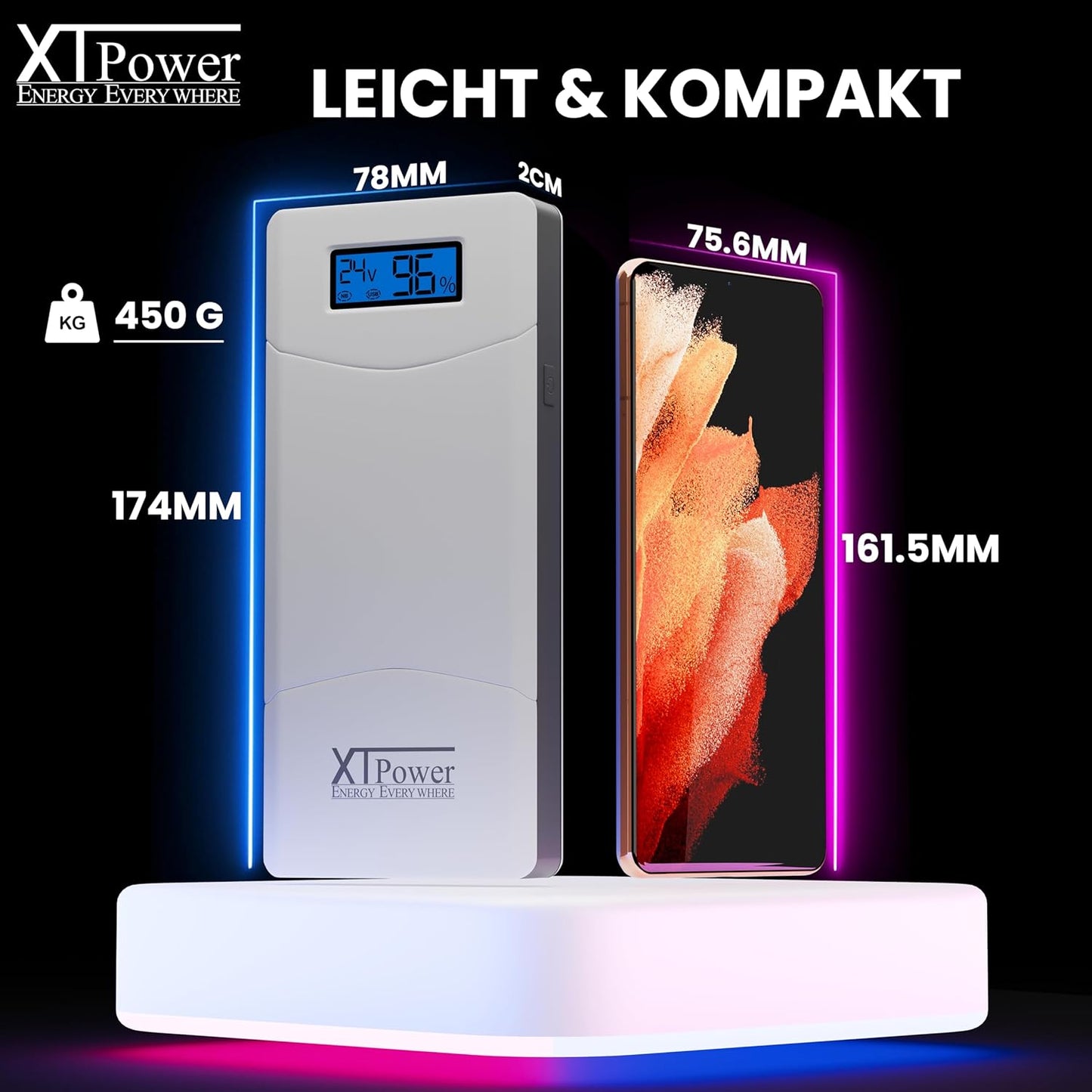 Powerbank XT-16000 QC3