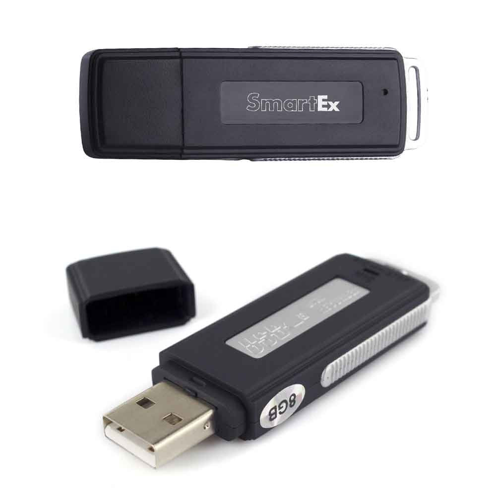 Digitales Mini-Diktiergerät mit USB-Funktion