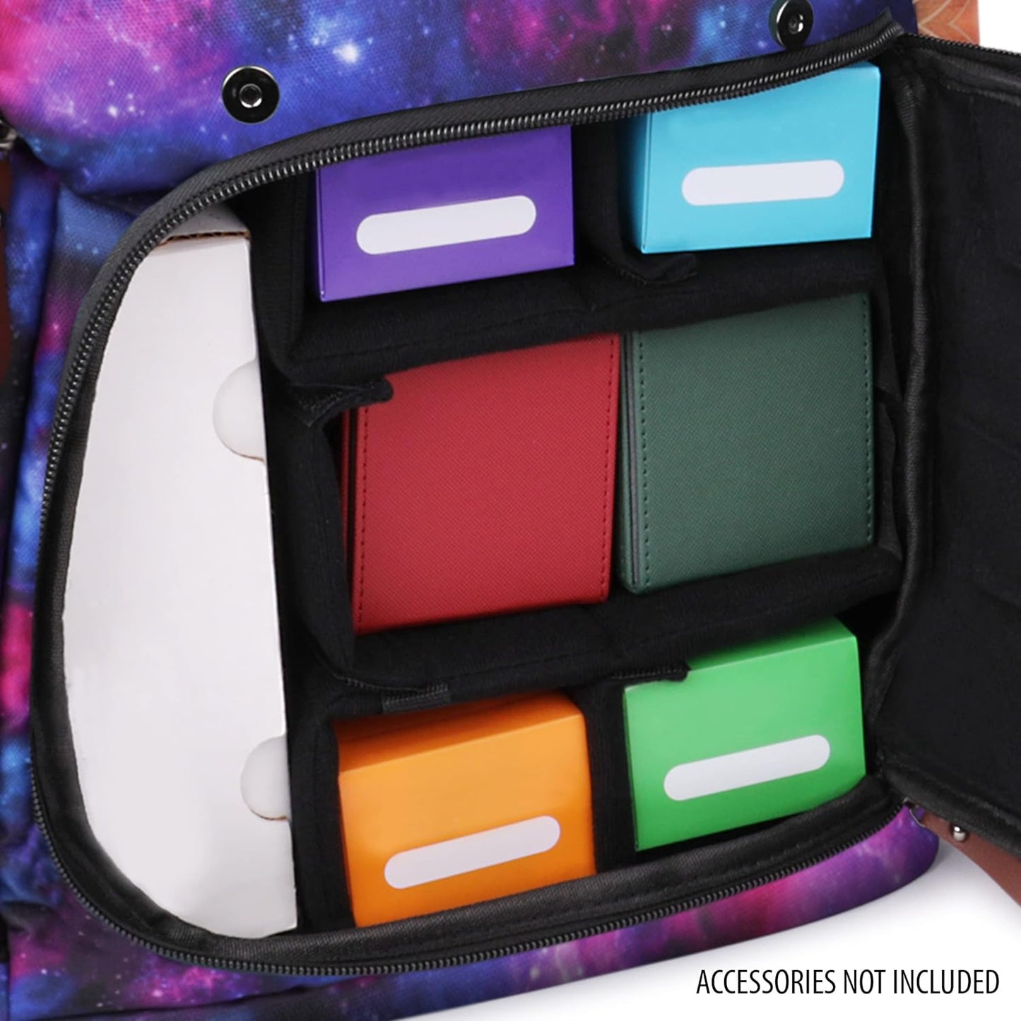 Sammelkarten-Aufbewahrungsbox-Rucksack, Einheitsgrösse Galaxis