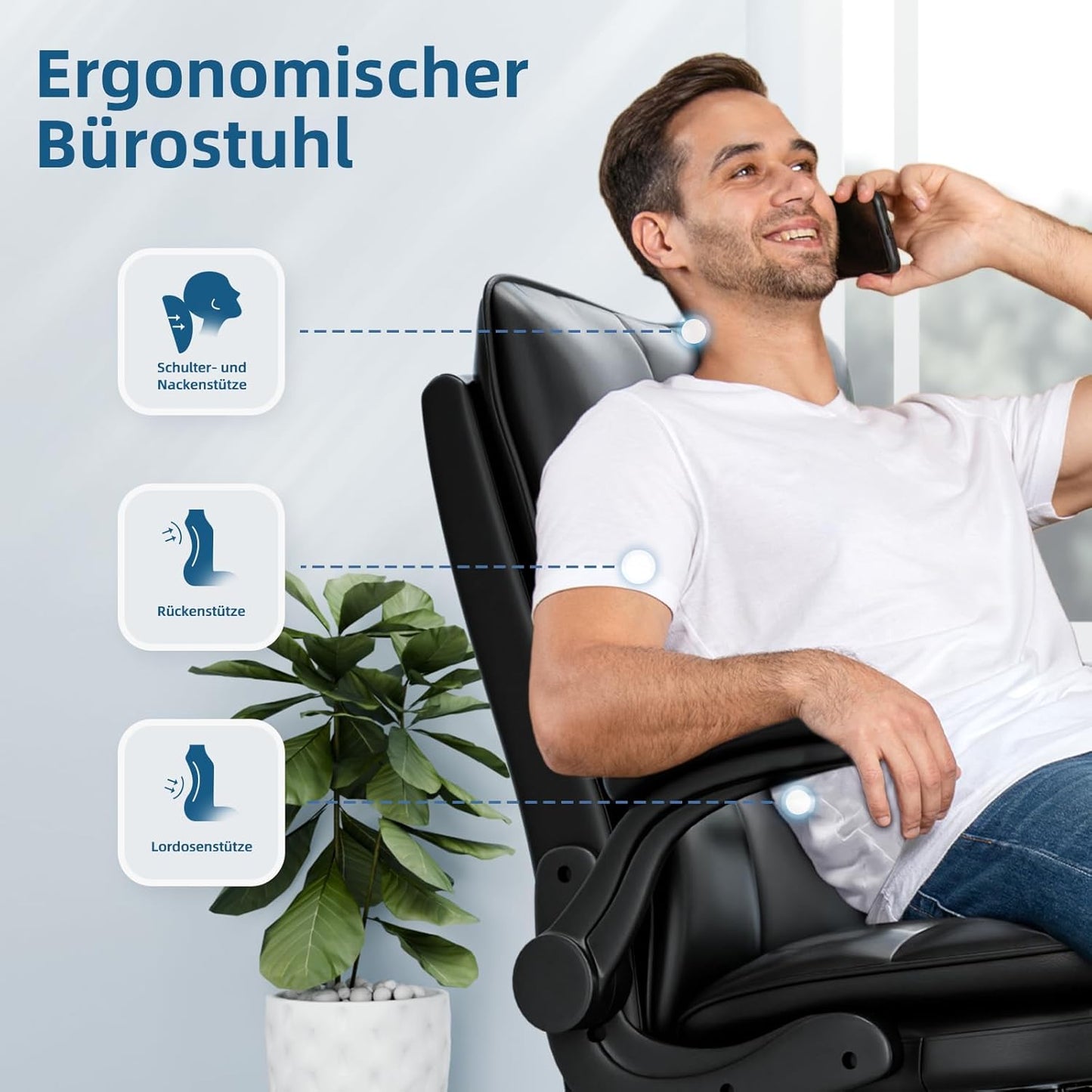 Chefsessel, Schwarz