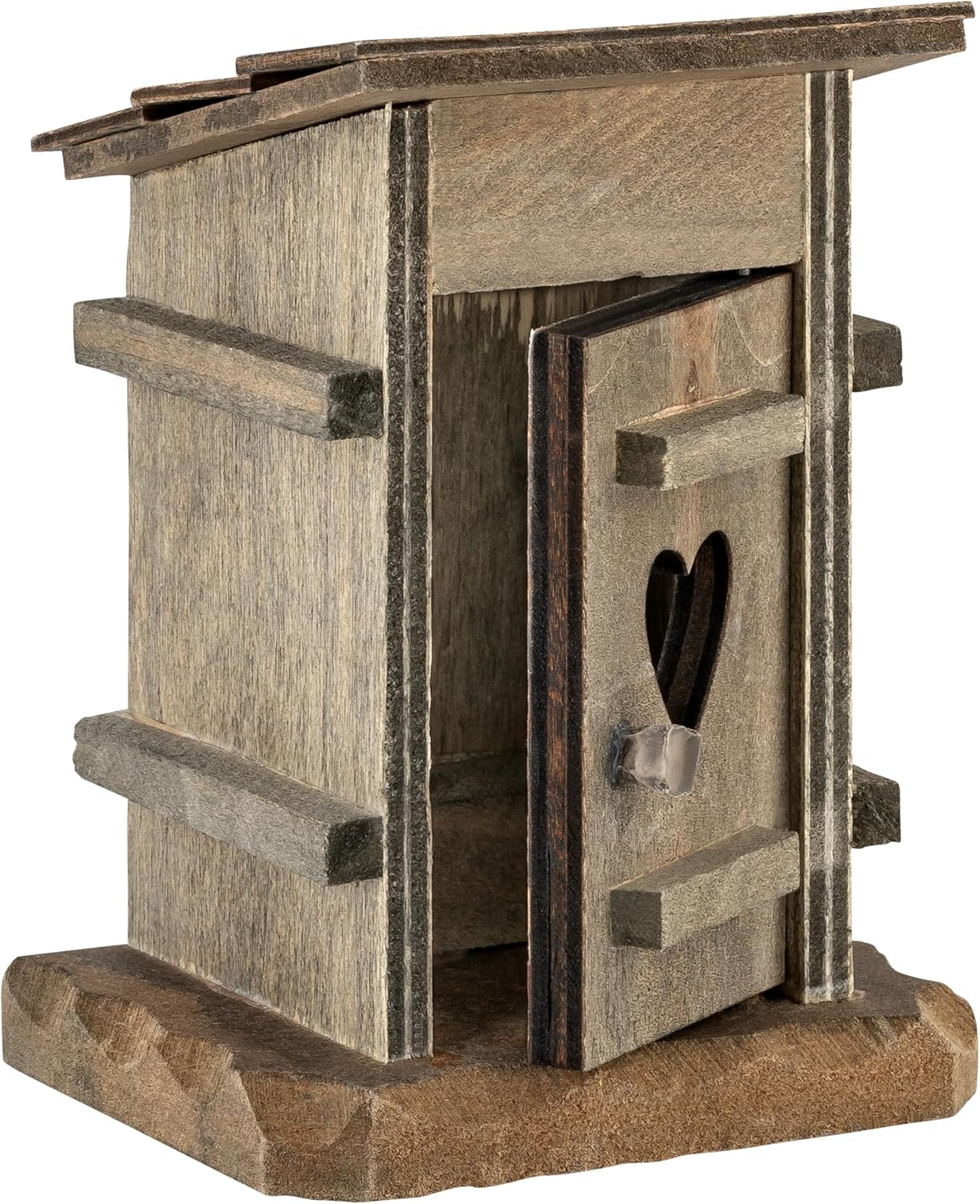 Krippenzubehör - Toilettenhäuschen, 10 Cm