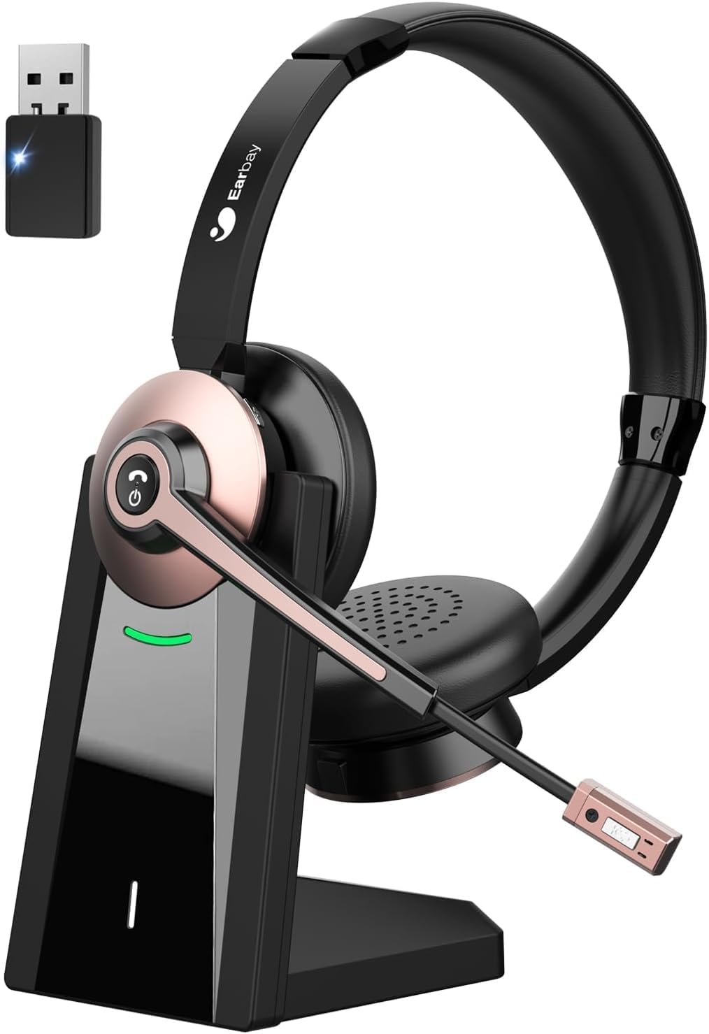 Bluetooth-Headset BT786CD mit Mikrofon & USB-Dongle
