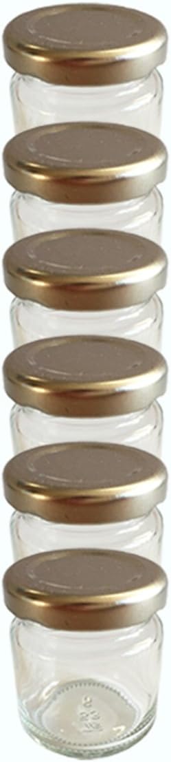 28er-Set Mini-Marmeladengläser, 53 ml, Silber