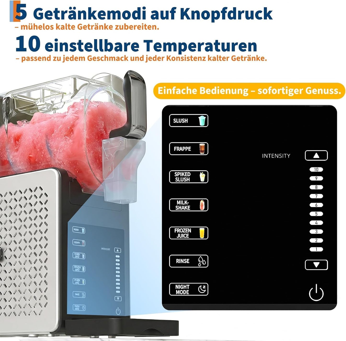 Slush-Eismaschine 1,9l