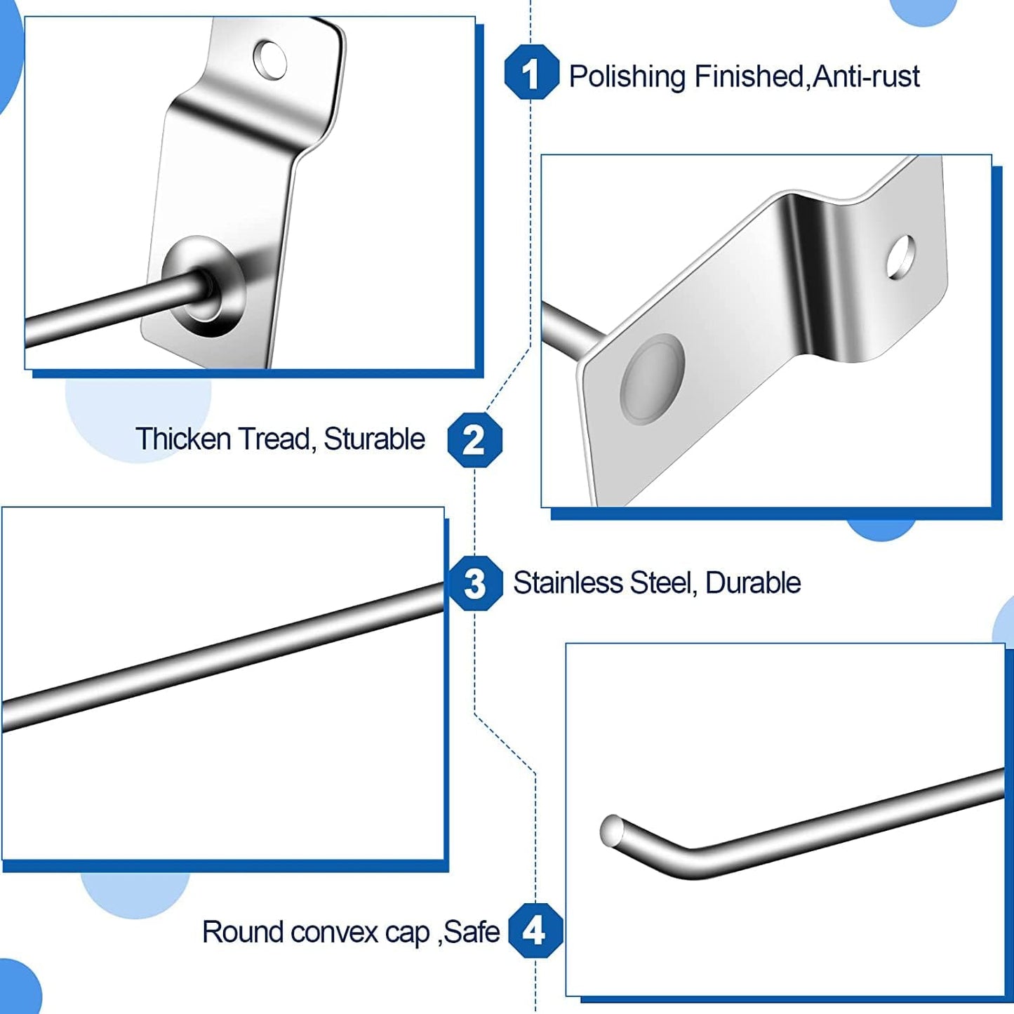 Lamellenwand-Haken Set