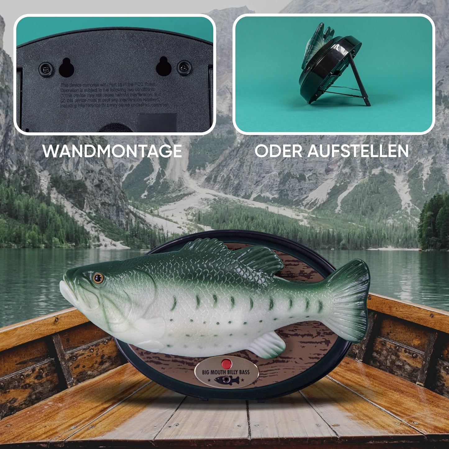 Singender & tanzender Fisch Big Mouth Billy Bass