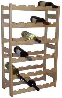 Weinregal für 30 Flaschen, 53 x 25 x 86 cm