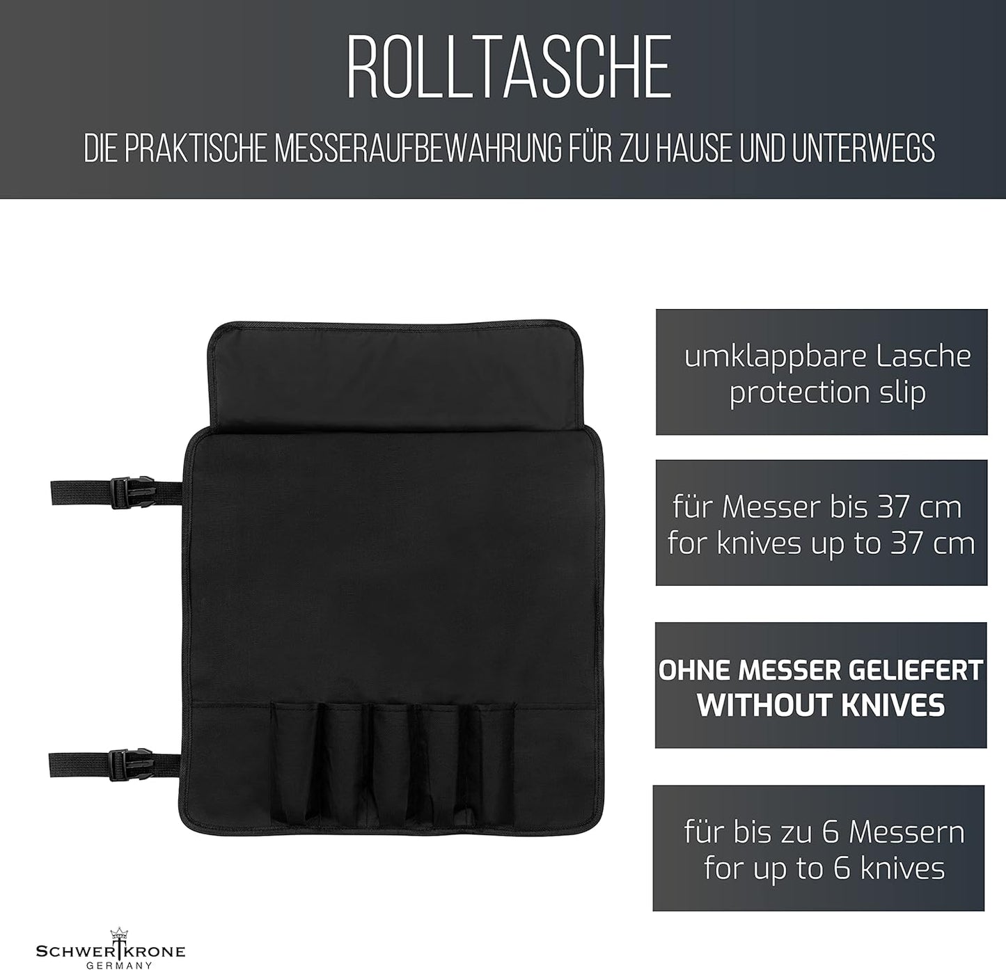 Messertasche, Roll-Tasche