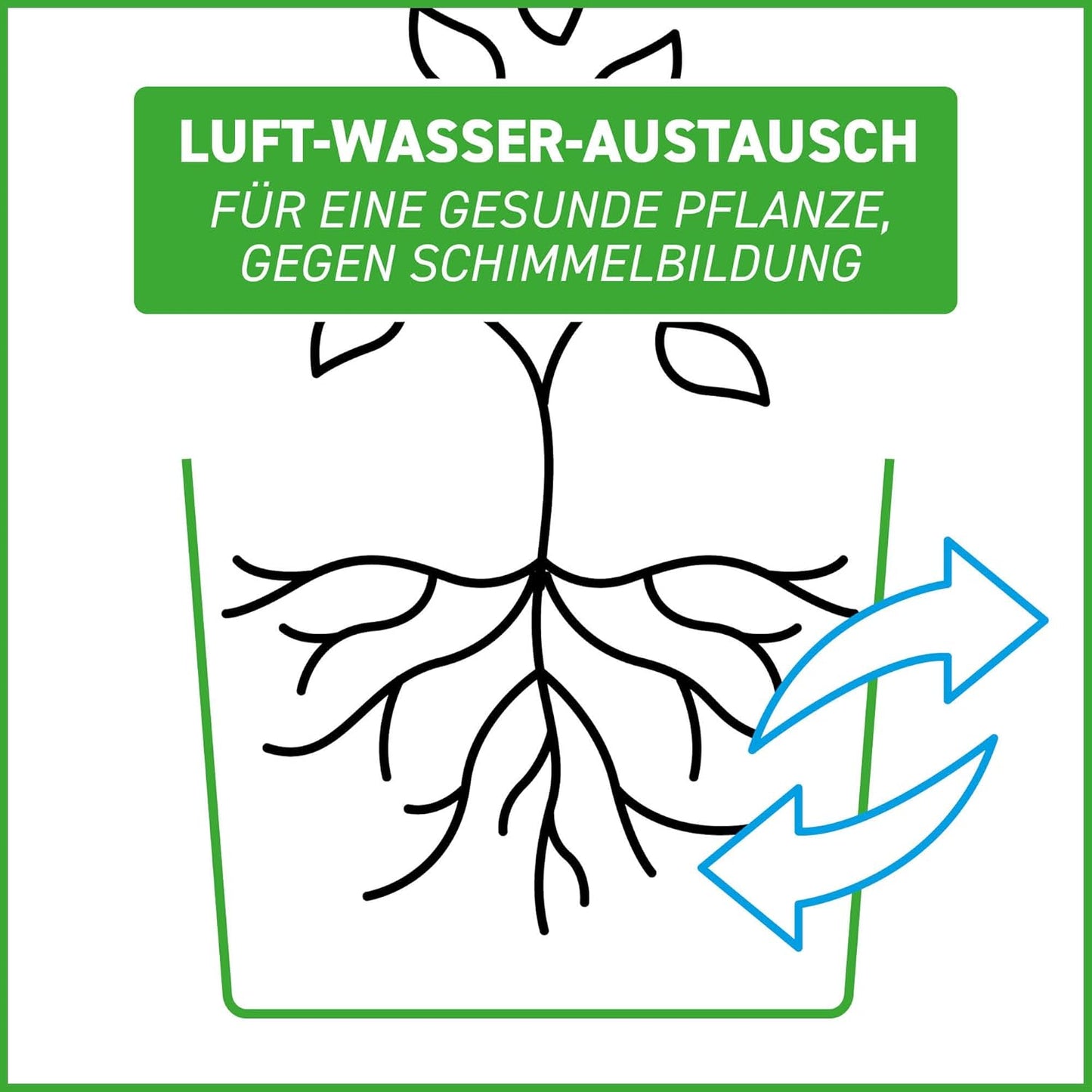 Pflanzsack, 4 Stück, 60 Liter