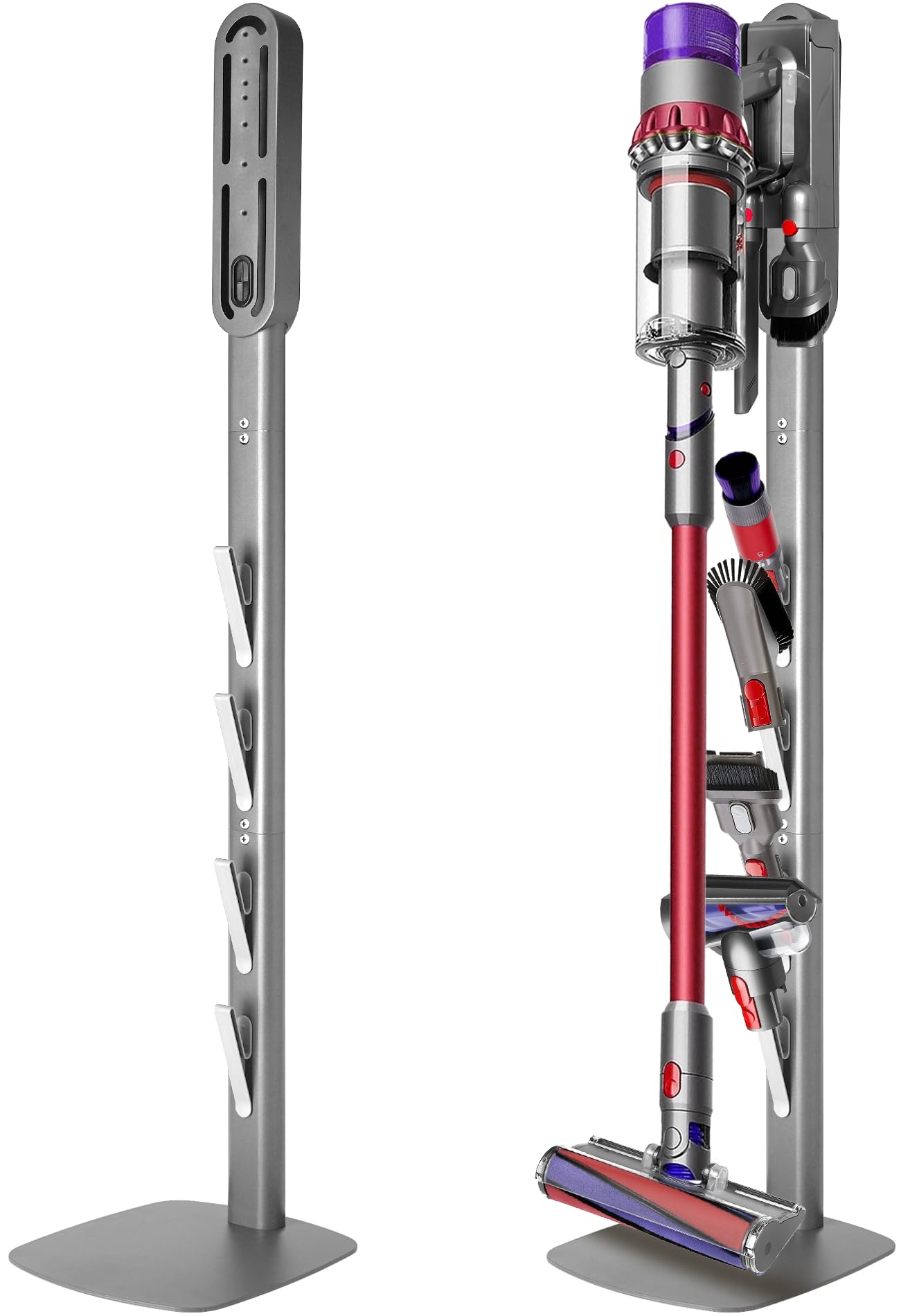 Staubsauger Ständer für Dyson, Silber