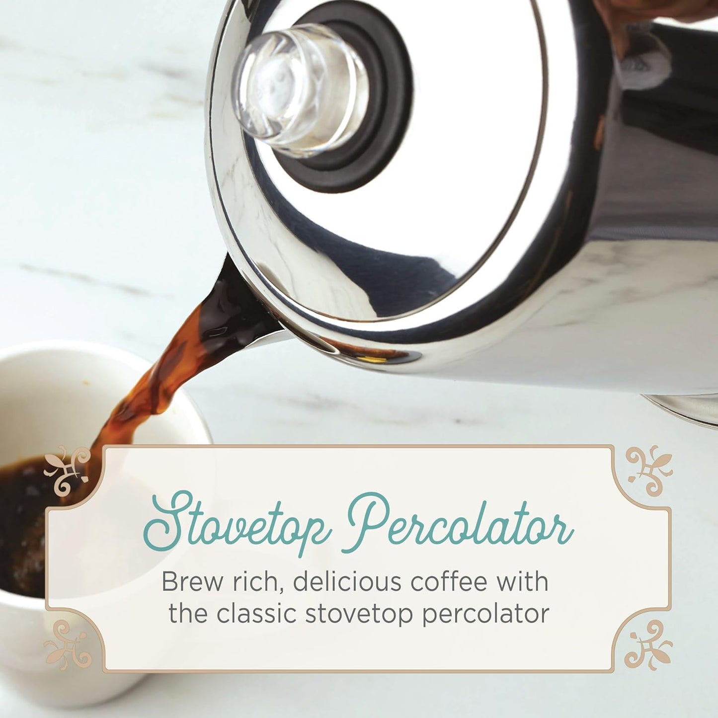 47053 Classic Yosemite Kaffee-Perkolator