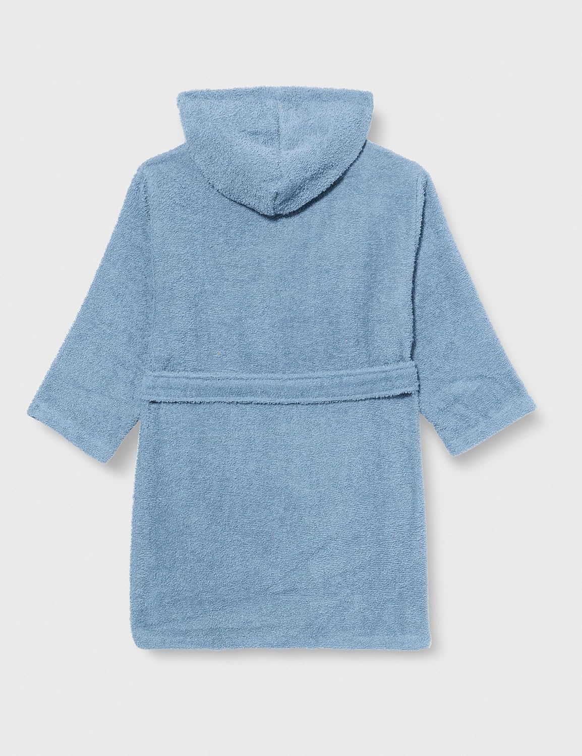 Frottee-Bademantel für Kinder, 110-116 jeansblau