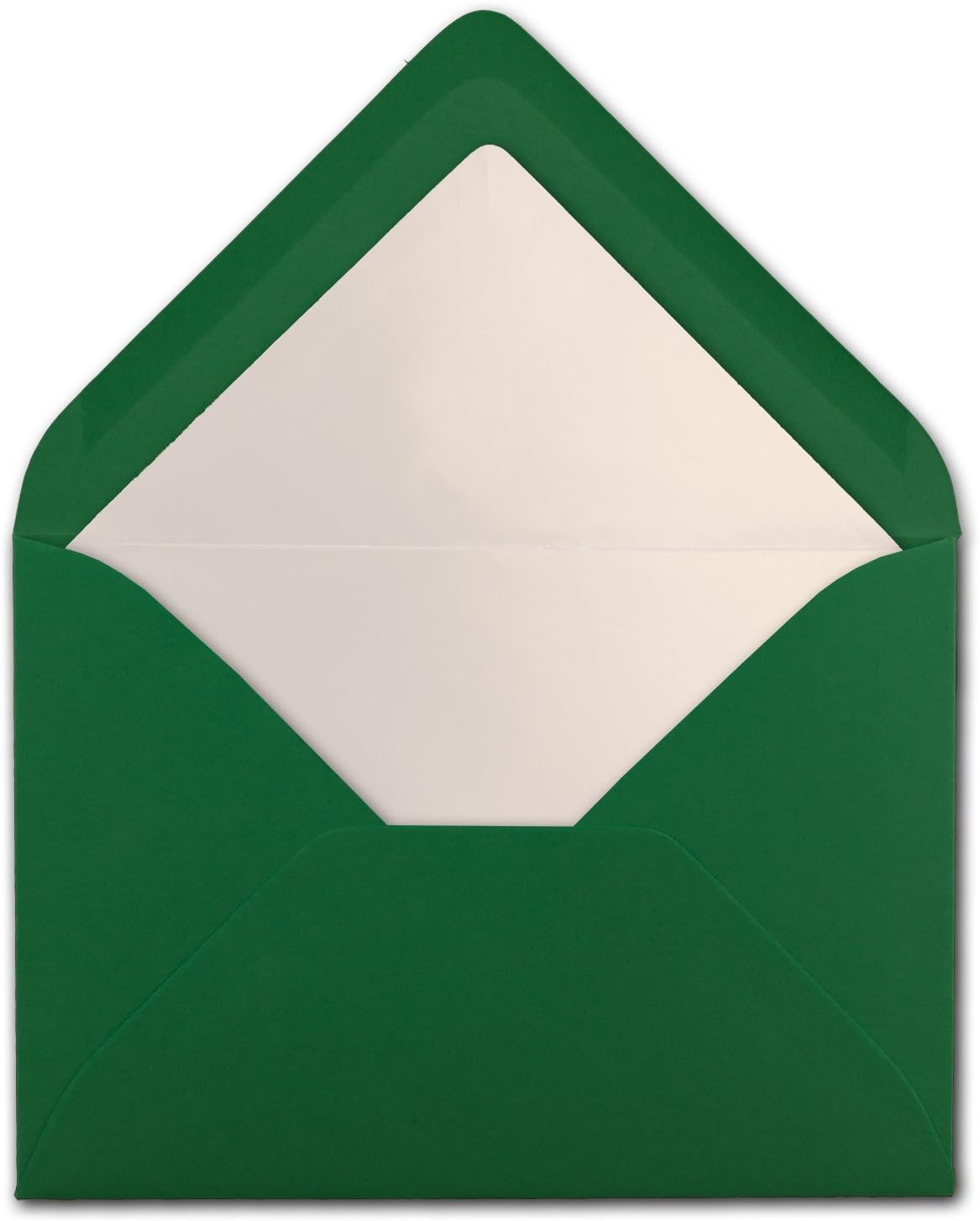 50 Briefumschläge DIN C6, 50 Umschläge / Dunkelgrün
