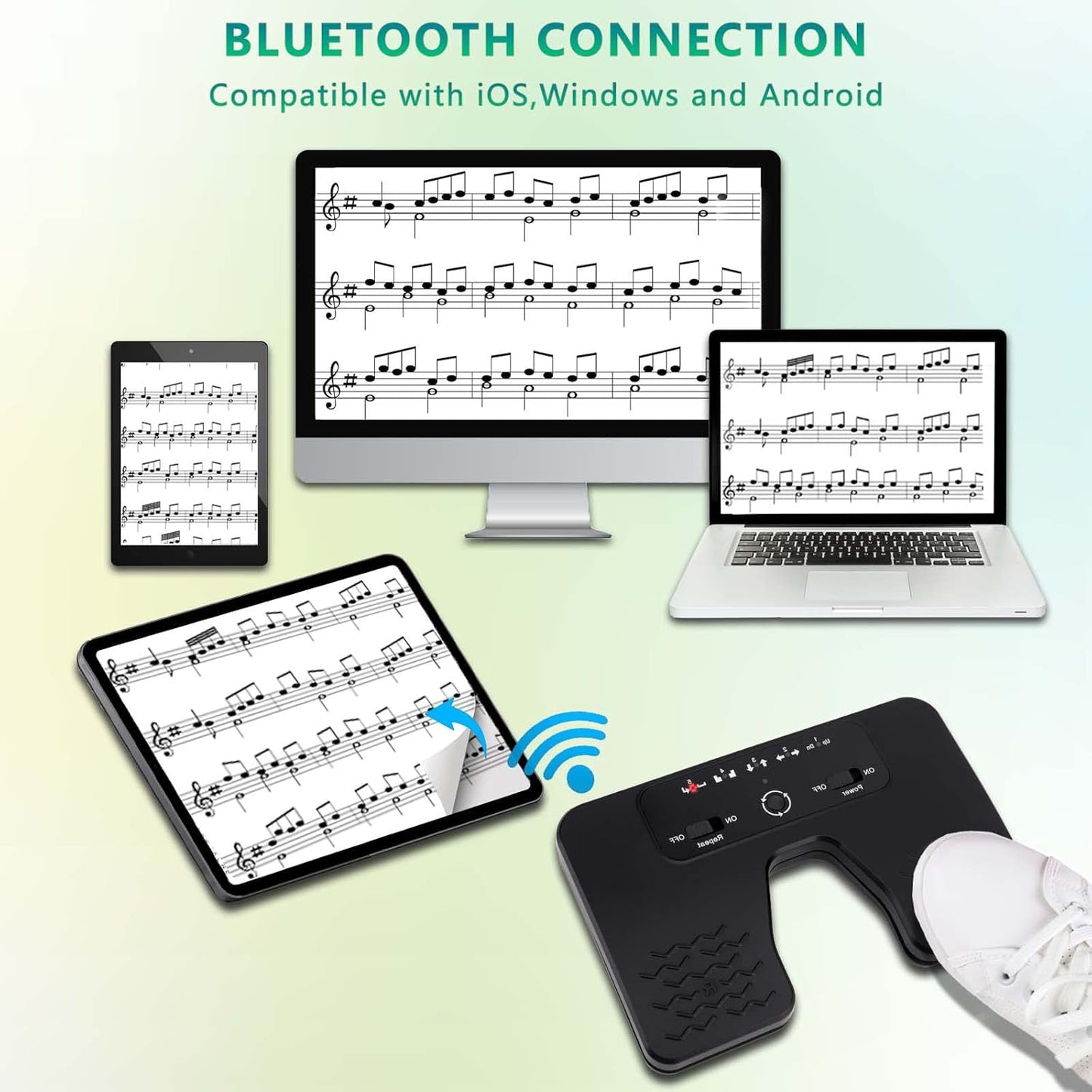 Page Turner Pedal für Tablets, Classic