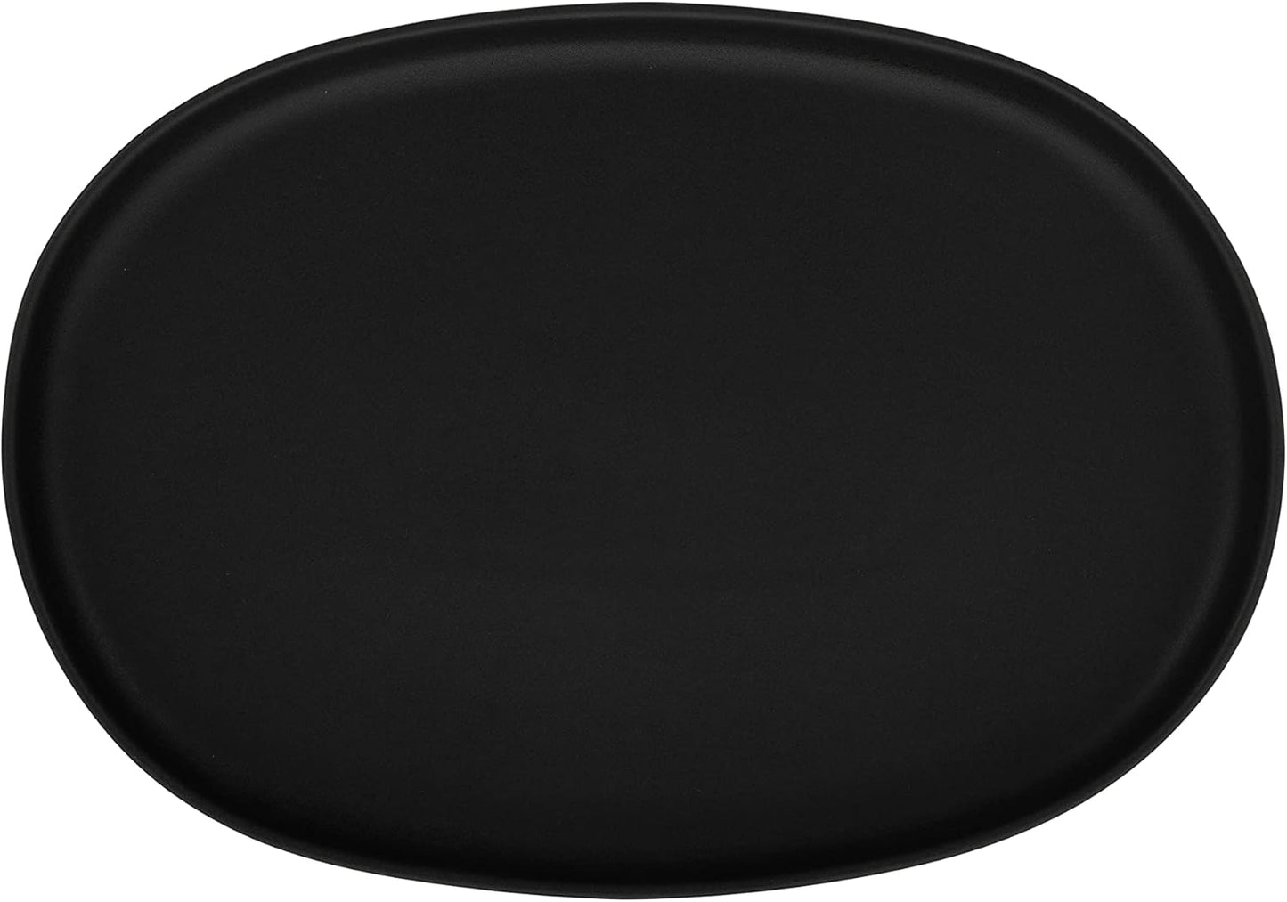 Ovale Servierplatte Uno, Black Servierplatte 1 teilig