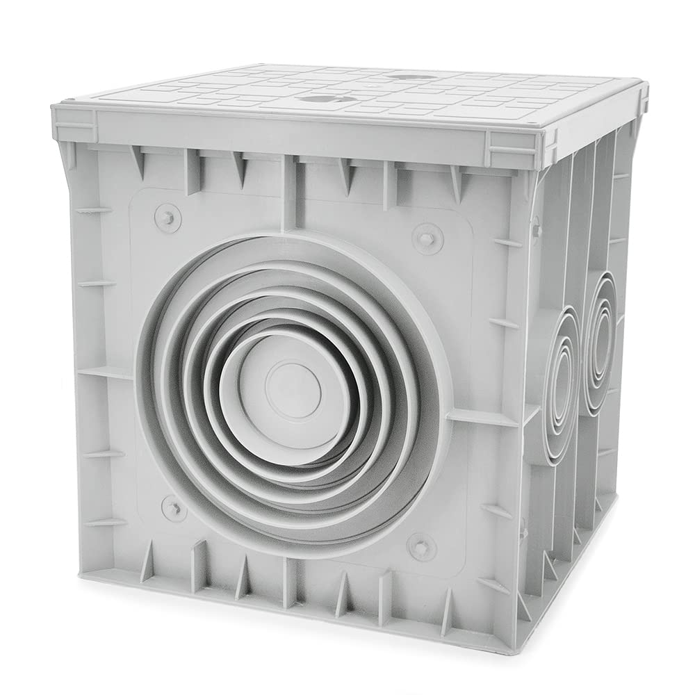 Revisionsschacht, 400x400x400 mit Deckel