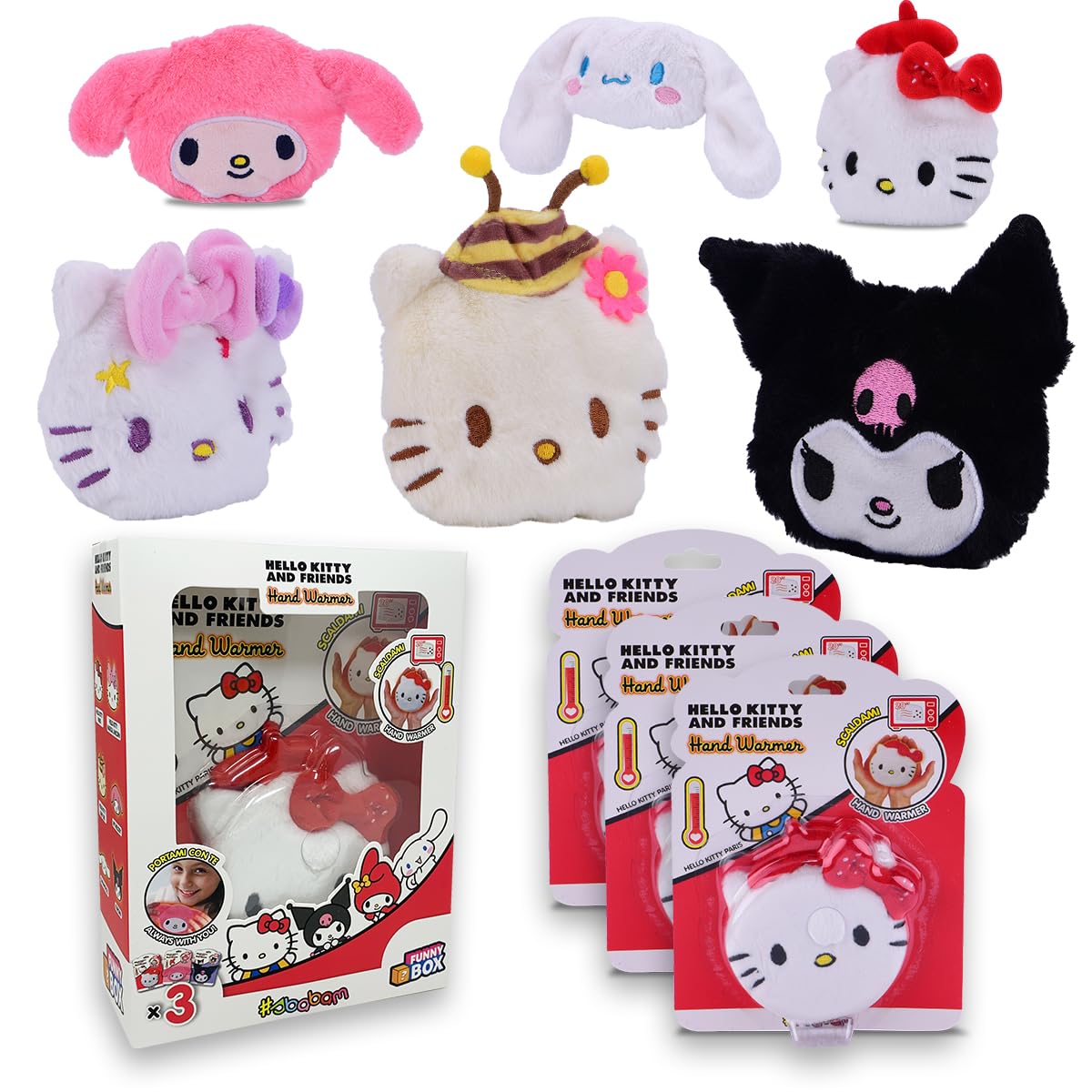 3er-Set Handwärmer für die Mikrowelle, HAND WARMER 3 PZ