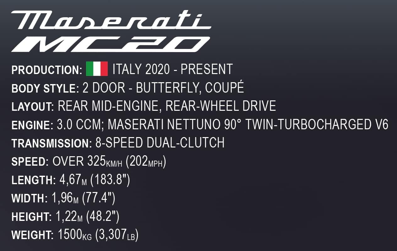 Maserati MC, Single