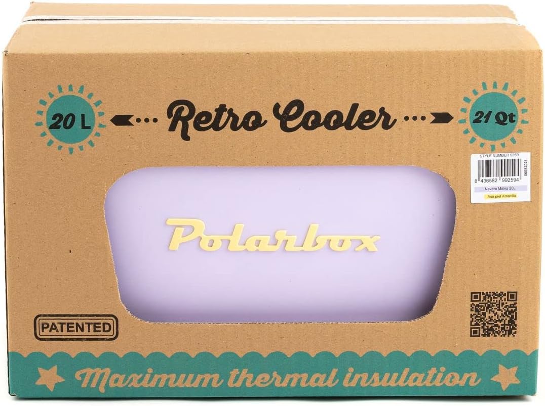 Retro Cooler, Violett