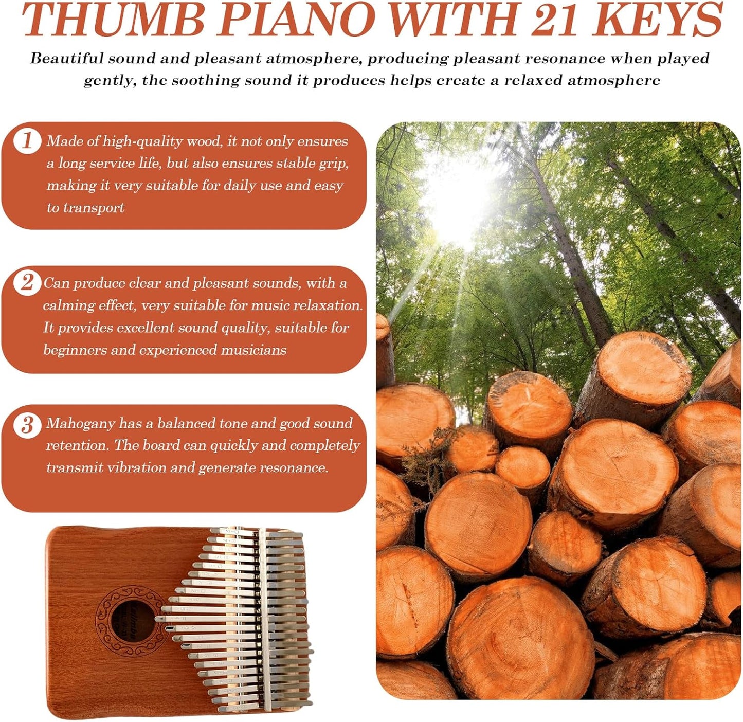 Kalimba Daumenklavier