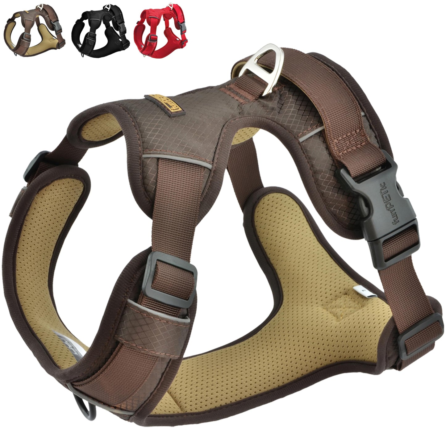 Hundegeschirr Essential, Braun S