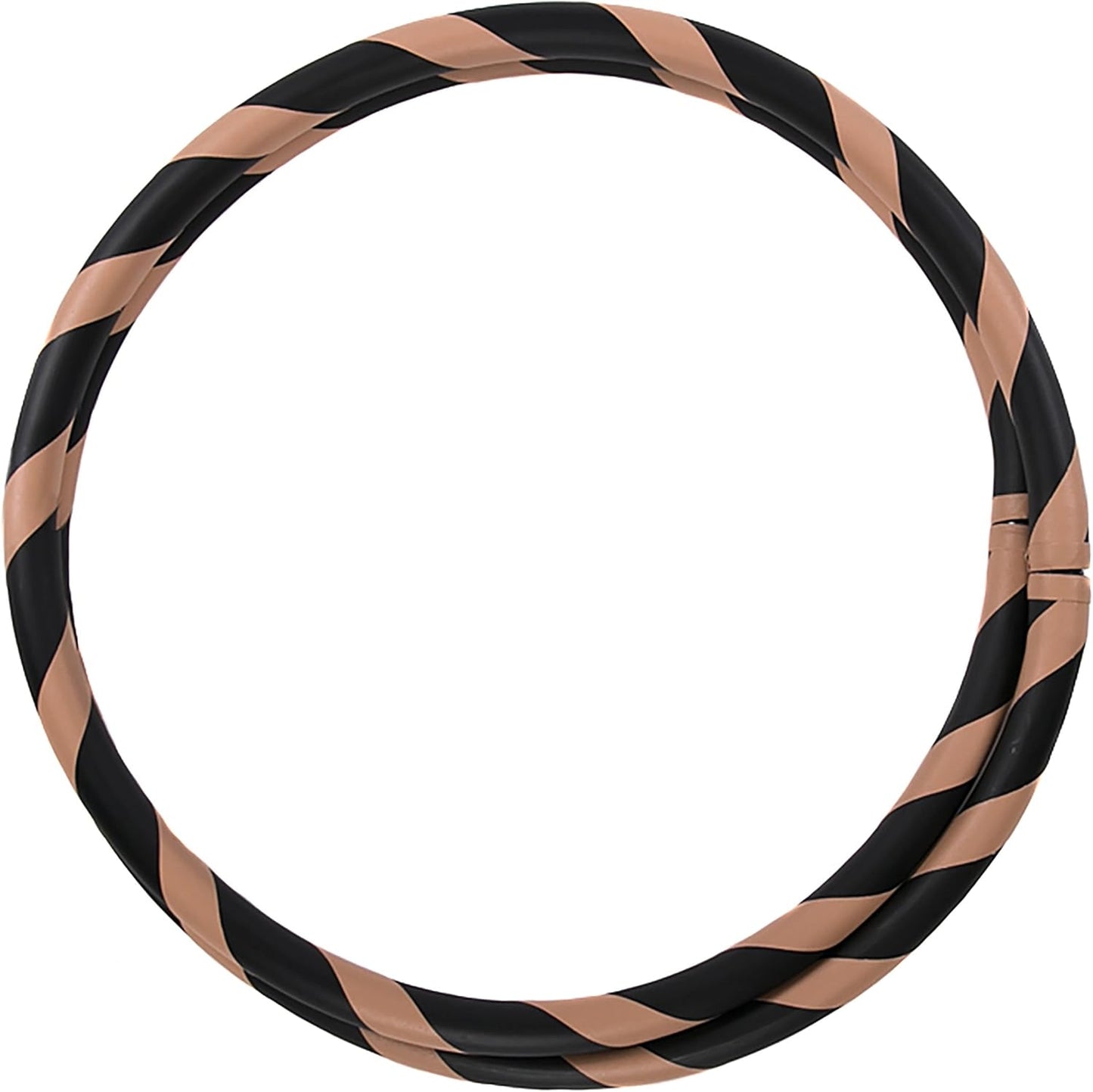 Faltbarer Hula Hoop Reifen, Ø90cm Braun