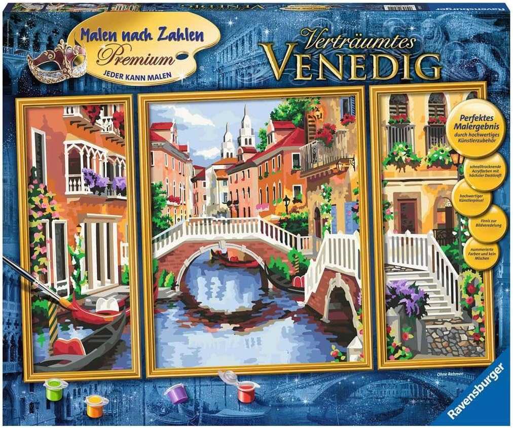 Malen nach Zahlen - Verträumtes Venedig, Alte Version