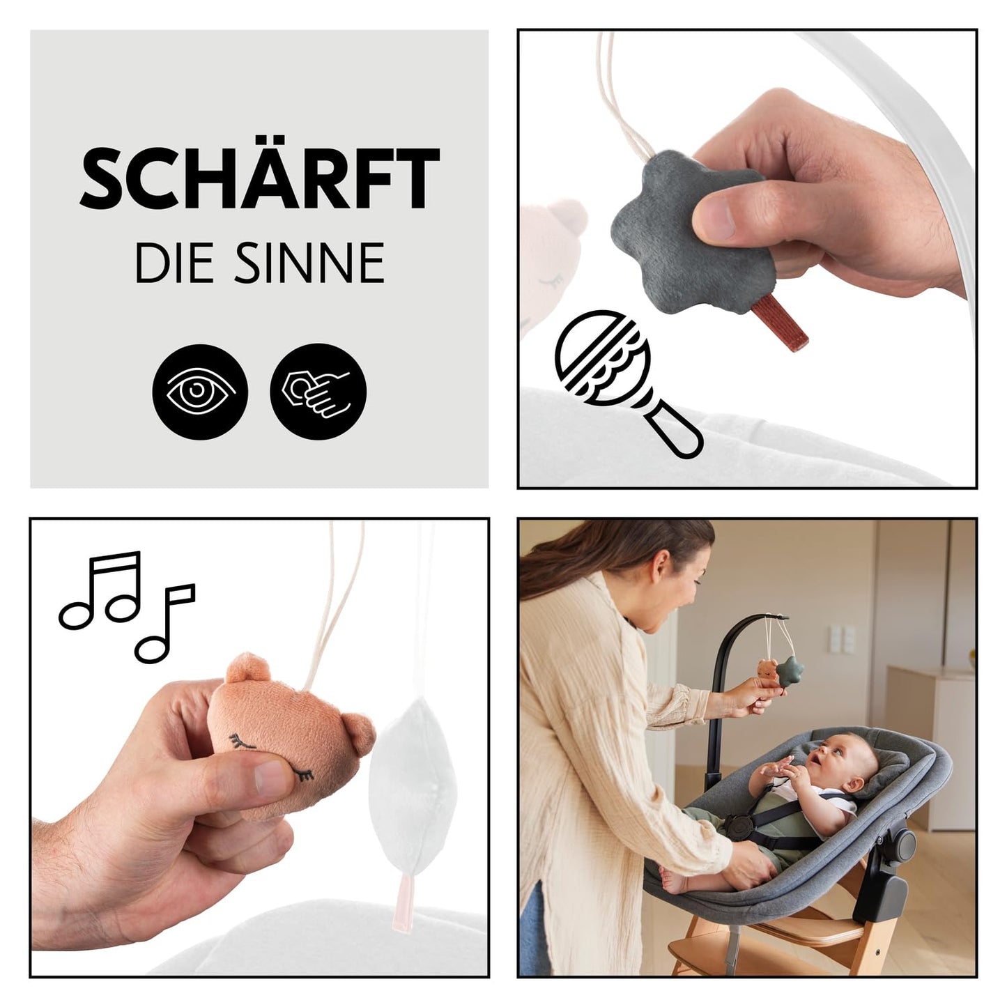 664308 Spielbogen für Highchair Bouncer, Highchair Bouncer Mobile