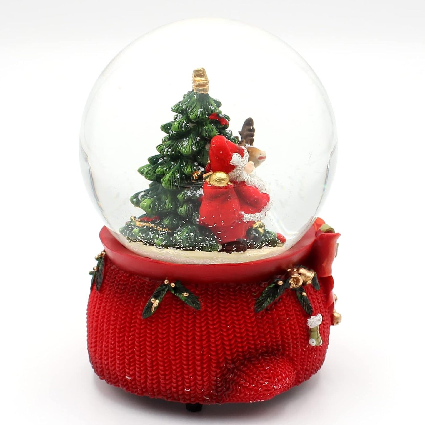 Schneekugel, Santa-reh