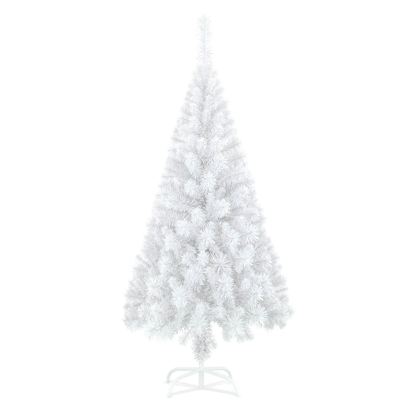 Künstlicher Weihnachtsbaum mit Metallständer, Weiss Pvc 240 cm