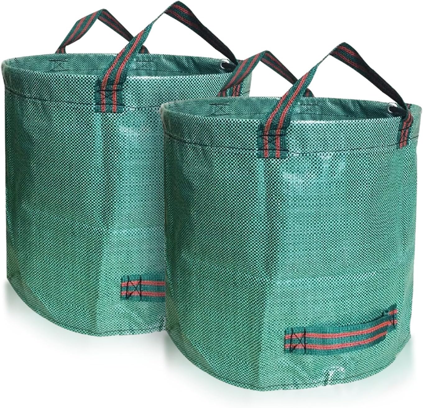 2er-Set Gartensack mit verstärktem Boden, 1 stück (2er Pack) Grün