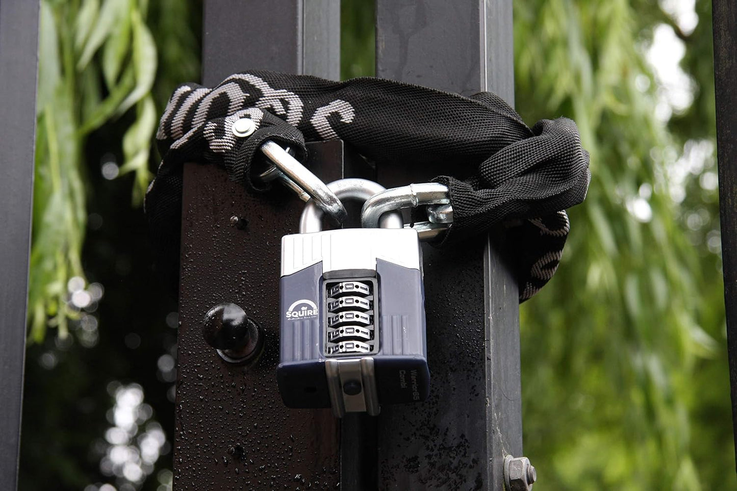 Hochsicheres Vorhängeschloss Combi 65, einheitsgrösse Blau