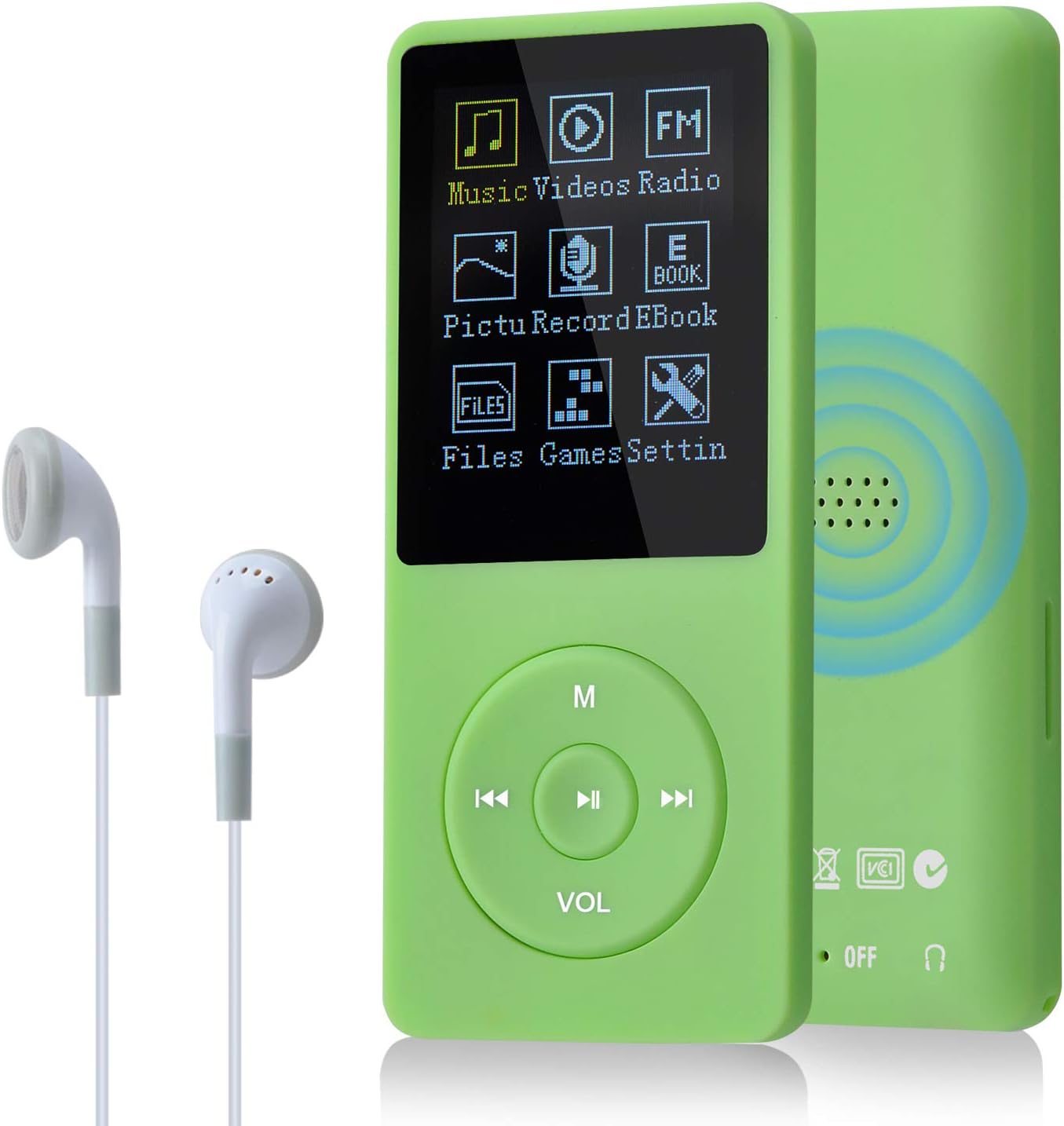 Music Player, 8G, Grün