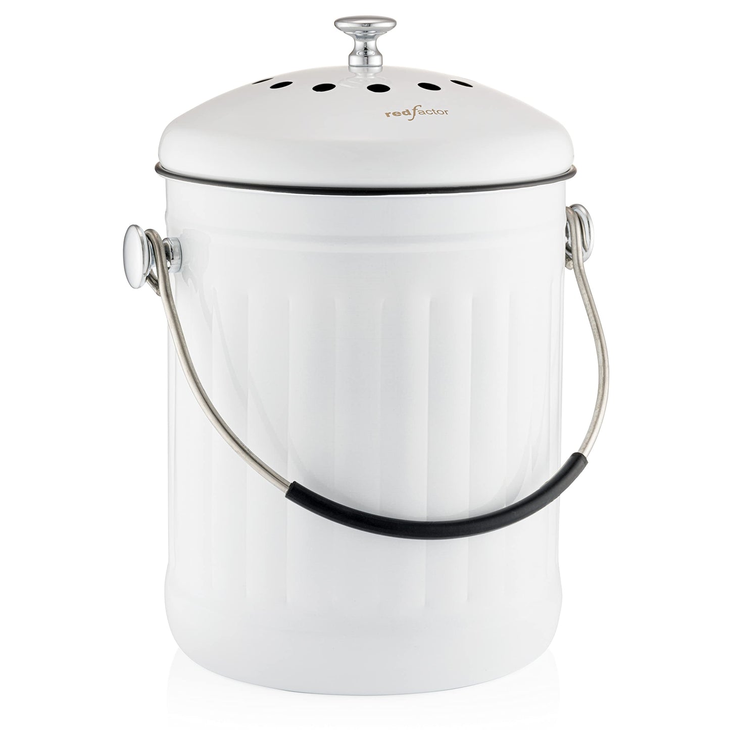 Kompostbehälter, Weiss 5 Liter