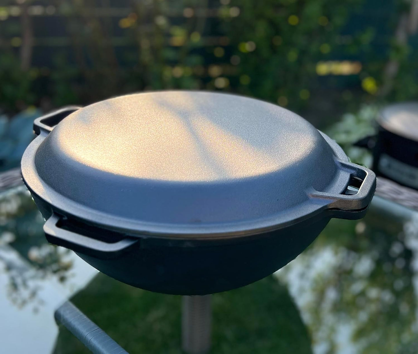 Wok mit Grilldeckel (12 L)
