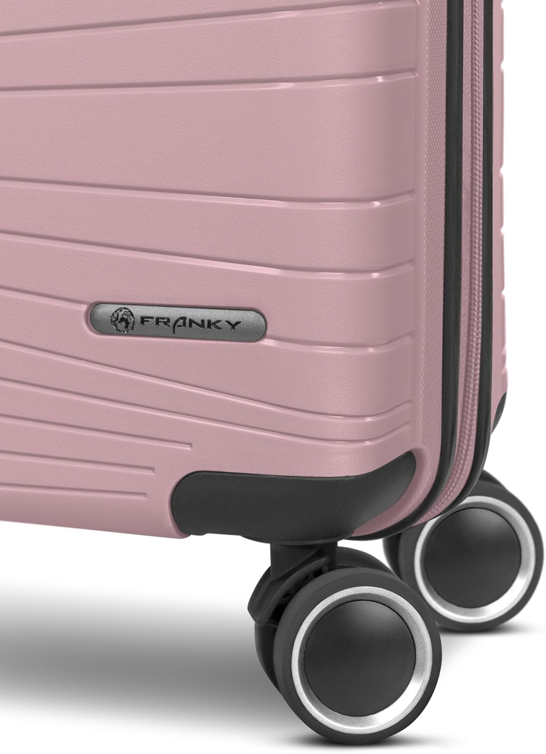 Dallas 3.0 Hartschalen-Trolley mit Rollen und TSA-Schloss, Old Rose Koffer S (55 cm)