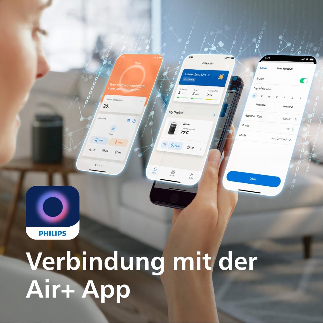 Heizlüfter CX3120/01, Heizlüfter - 2000W + App
