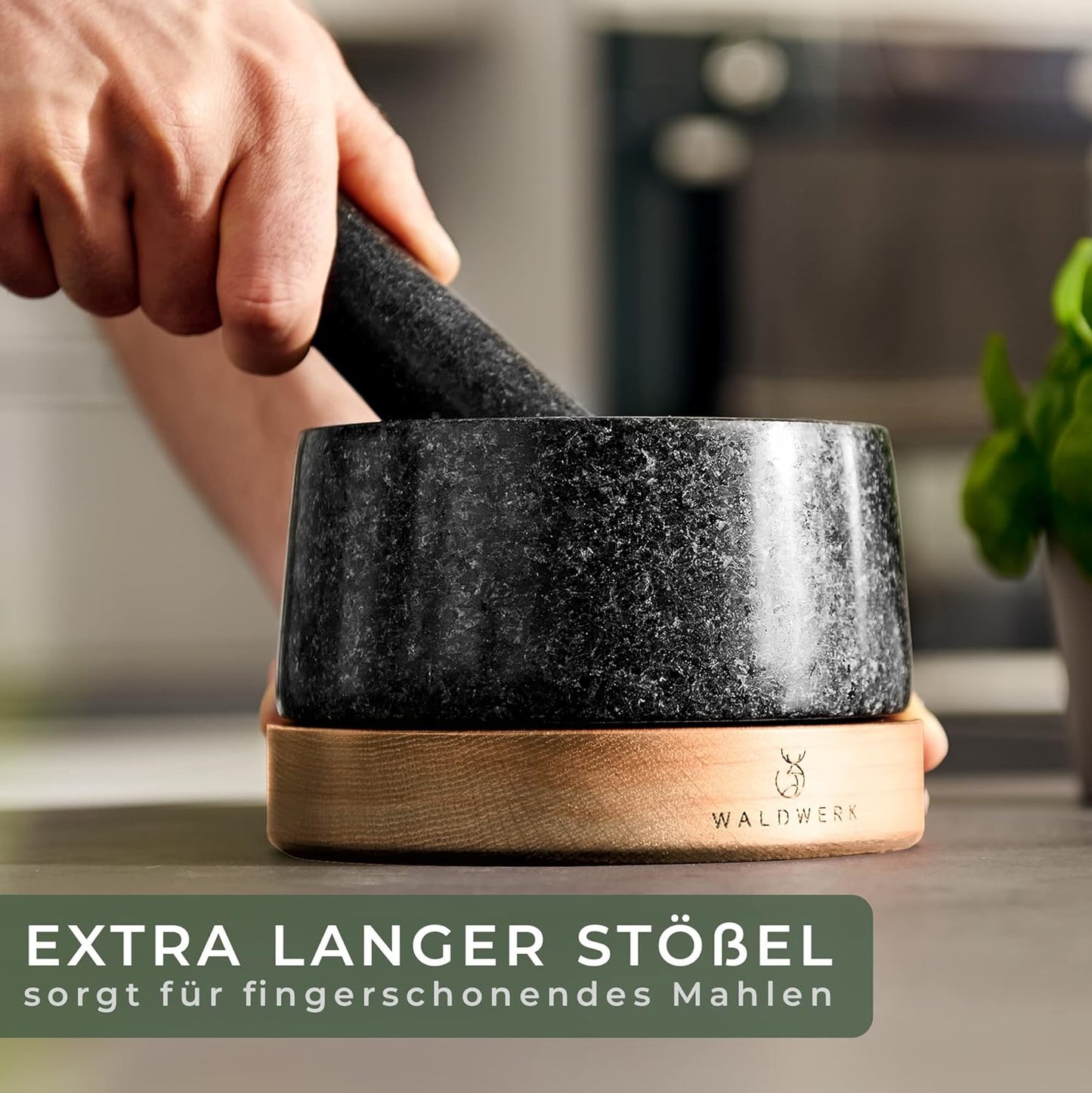 Mörser mit Stössel, 14cm