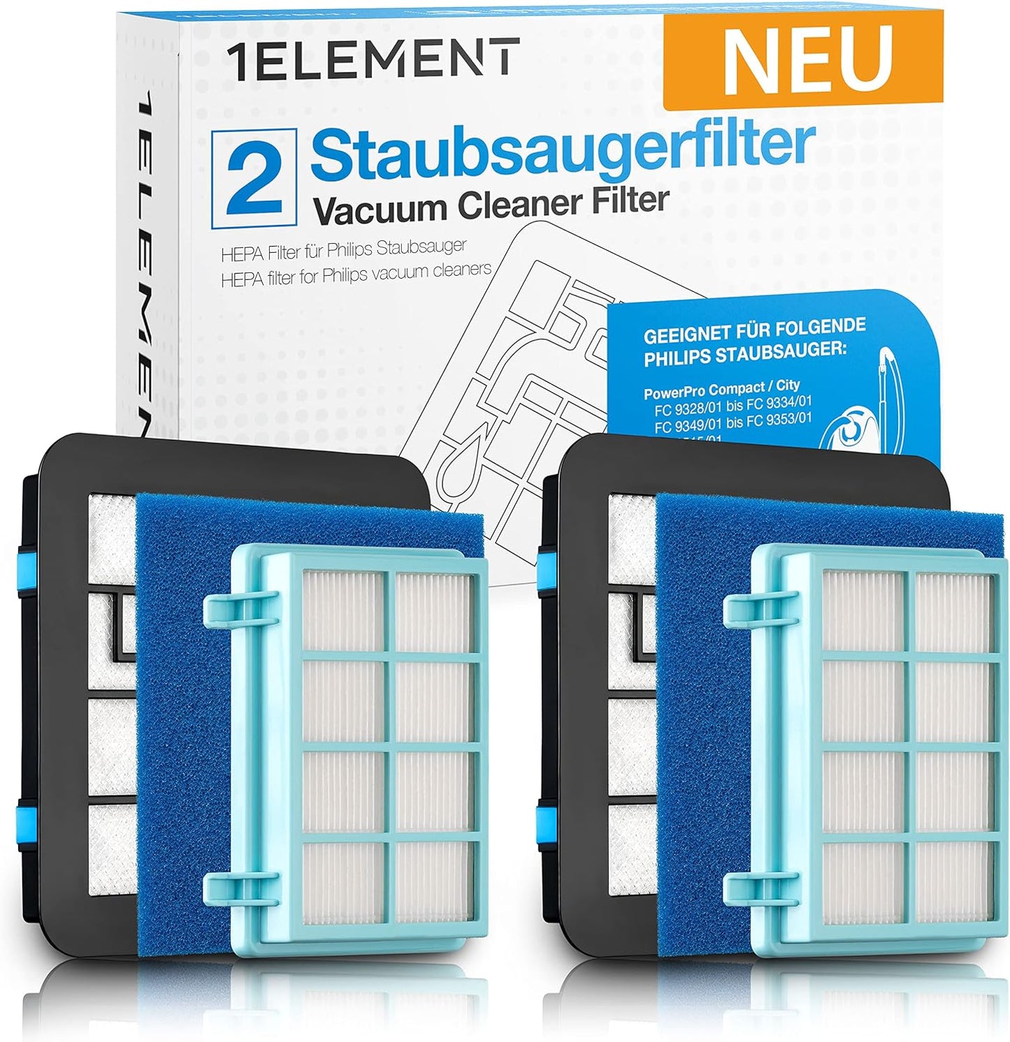 Filter Set, 2x Powerpro