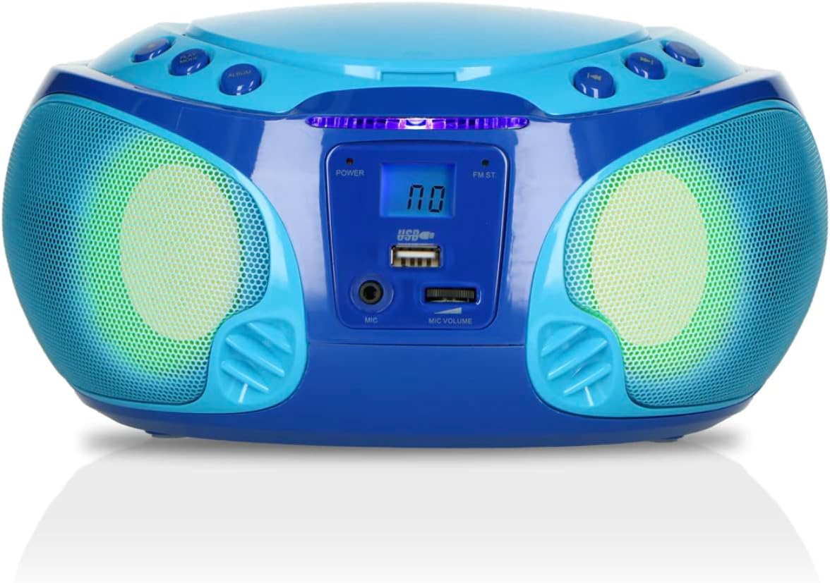 Scd-650, mit Karaoke blau SCD-650 mit Mikrofon