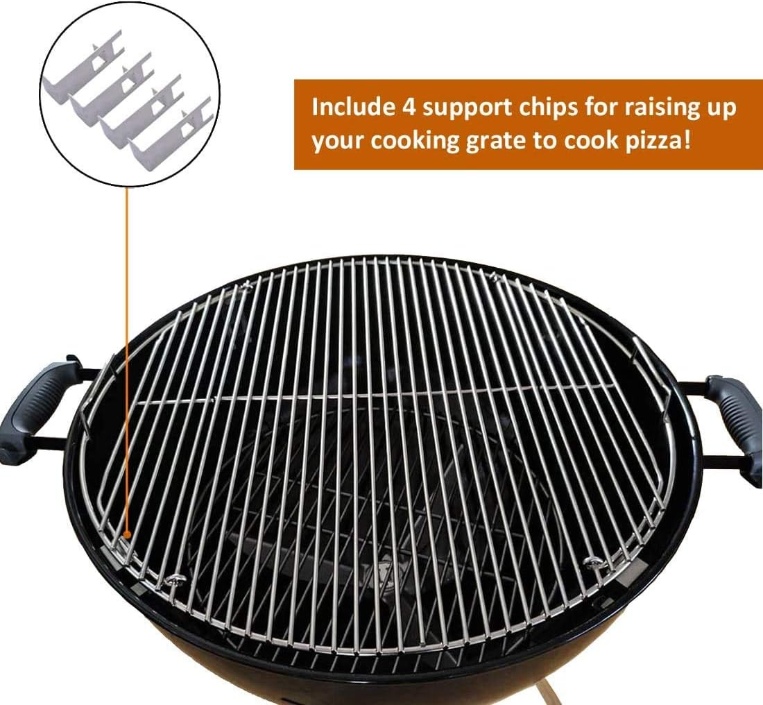PizzaRing Kit mit Drehspiess incl. Pizzastein und Pizza Schaufel