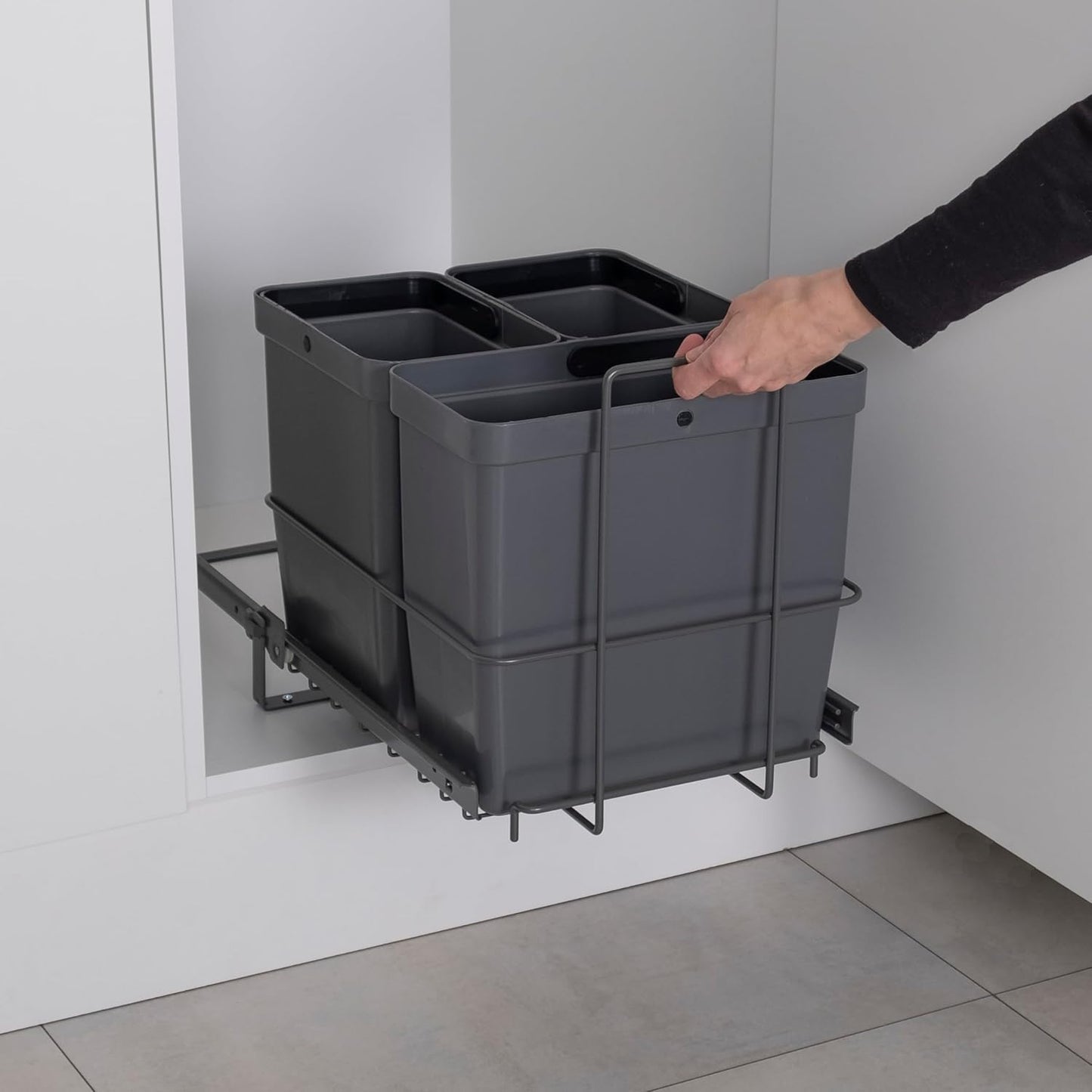Einbau Mülleimer - LM 64/3, 1x11L + 2x8L