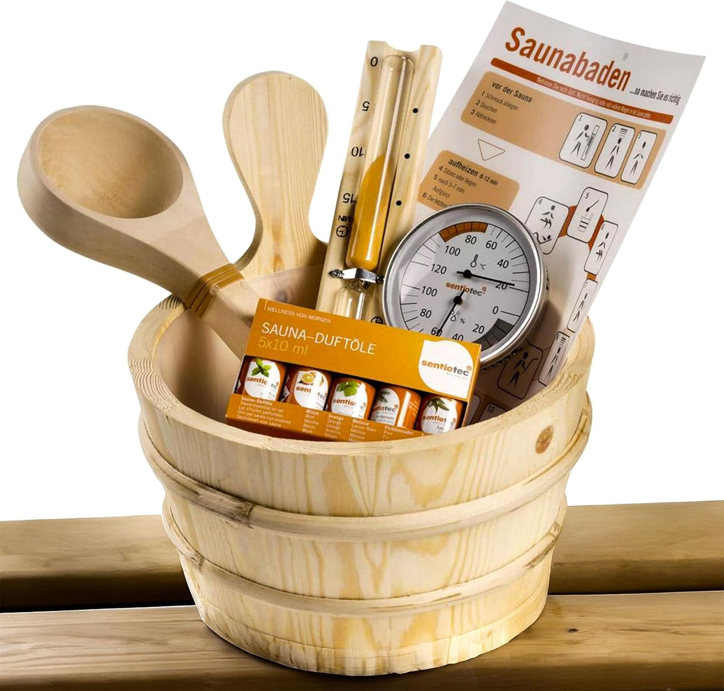 11-teiliges Sauna-Set