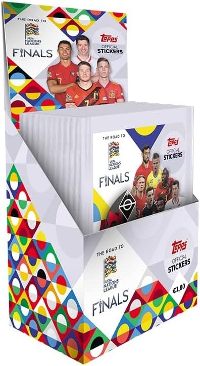 Sticker Uefa Nations League Finals, Komplette Box (Full Box)