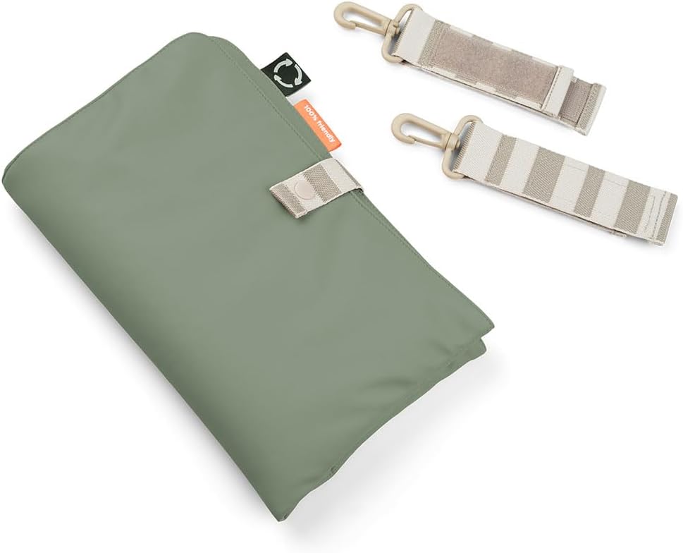 Gesteppte Wickeltasche - Grün - 41 x 21 x H 29 cm, Grün